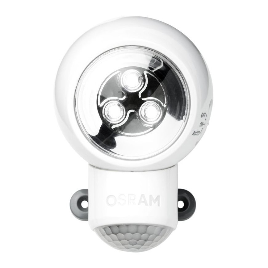 Ledvance - Iluminação de orientação exterior LED com sensor SPYLUX LED/0,3W/4,5V IP4