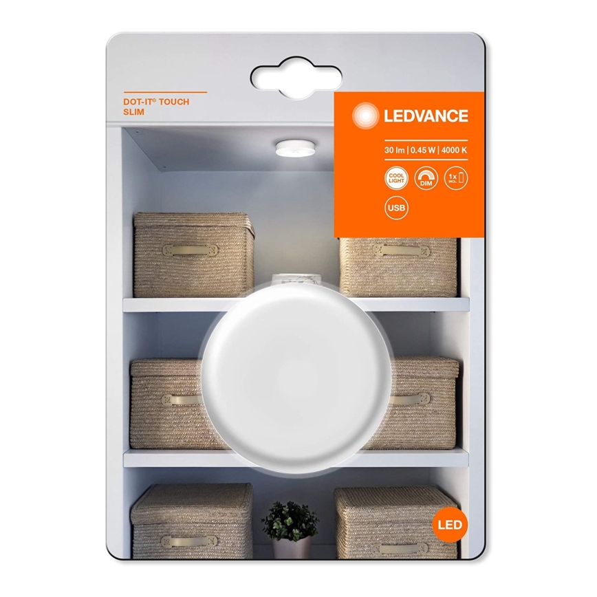 Ledvance - Iluminação de orientação LED com regulação DOT-IT LED/0,45W/5V