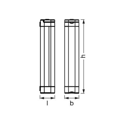 Ledvance - Iluminação de orientação  LED com regulação LINEAR LED/6,9W/5V 2200 mAh IP54