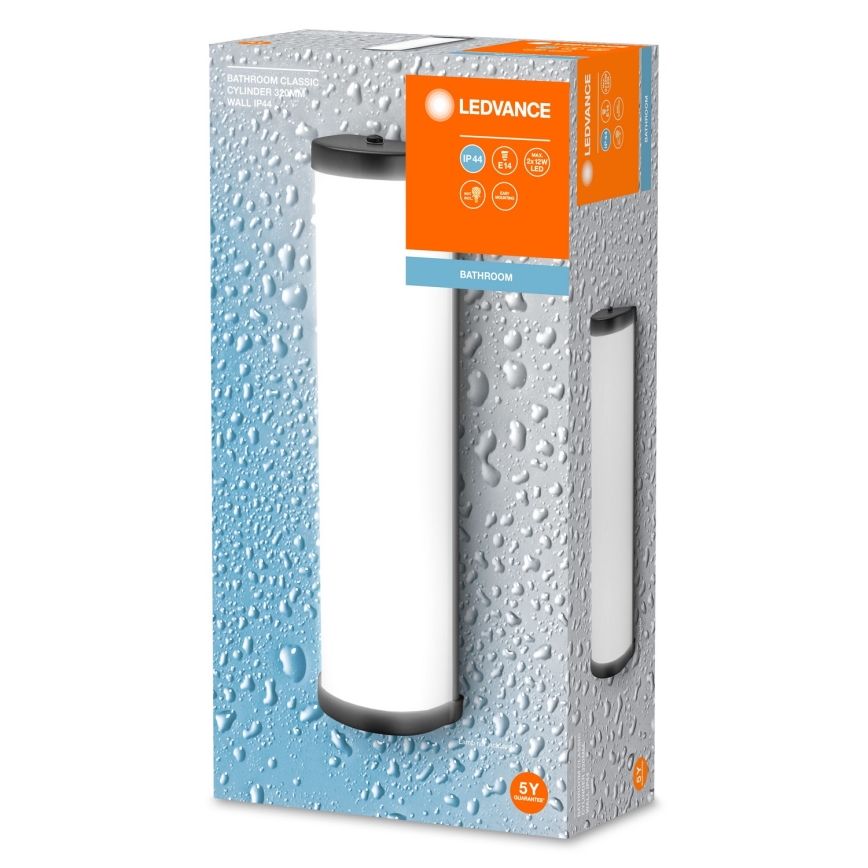 Ledvance - Iluminação de parede de casa de banho BATHROOM CLASSIC 2xE14/12W/230V IP44