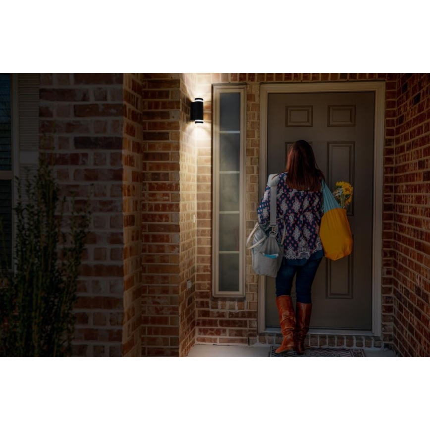Ledvance - Iluminação de parede exterior BEAM 2xGU10/35W/230V IP44