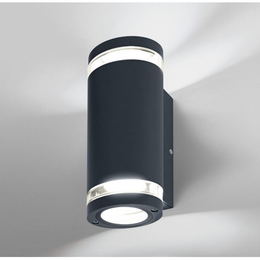 Ledvance - Iluminação de parede exterior BEAM 2xGU10/35W/230V IP44