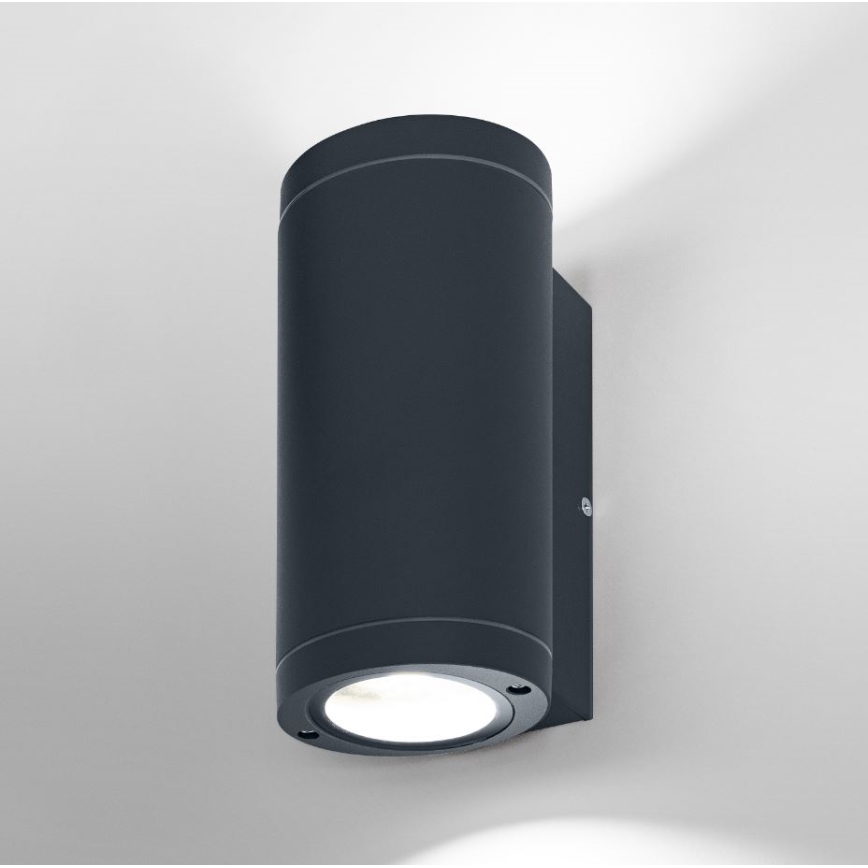 Ledvance - Iluminação de parede exterior BEAM 2xGU10/35W/230V IP44