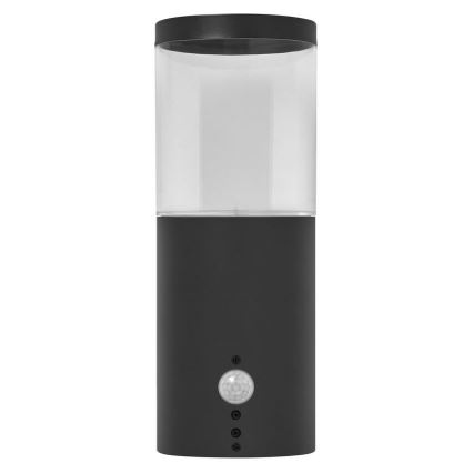 Ledvance - Iluminação de parede exterior com sensor EBRO 1xE27/20W/230V IP44