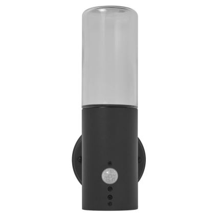 Ledvance - Iluminação de parede exterior com sensor FIGO CYLINDER 1xE27/20W/230V