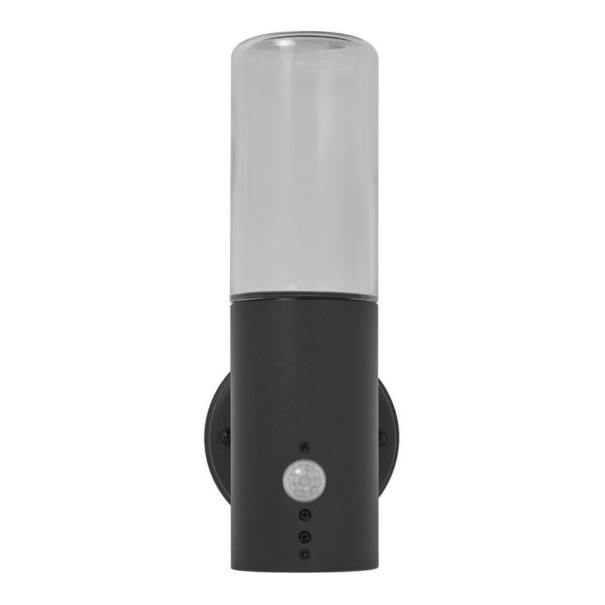 Ledvance - Iluminação de parede exterior com sensor FIGO CYLINDER 1xE27/20W/230V