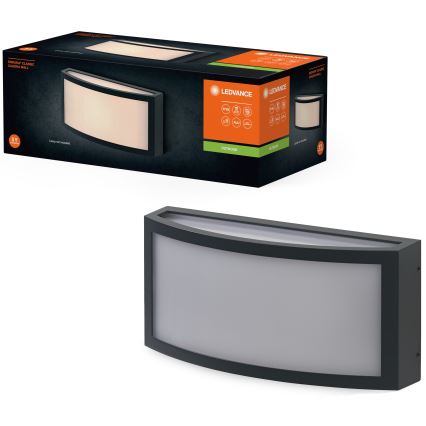 Ledvance - Iluminação de parede exterior CUADRA 1xE27/40W/230V IP65