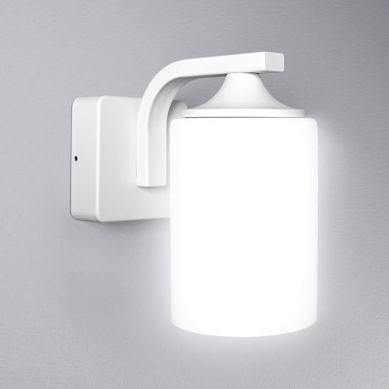 Ledvance - Iluminação de parede exterior CYLINDER 1xE27/60W/230V IP43 branca
