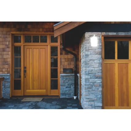 Ledvance - Iluminação de parede exterior CYLINDER 1xE27/60W/230V IP43 branca