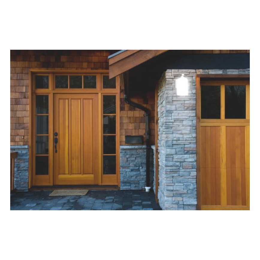 Ledvance - Iluminação de parede exterior CYLINDER 1xE27/60W/230V IP43 branca