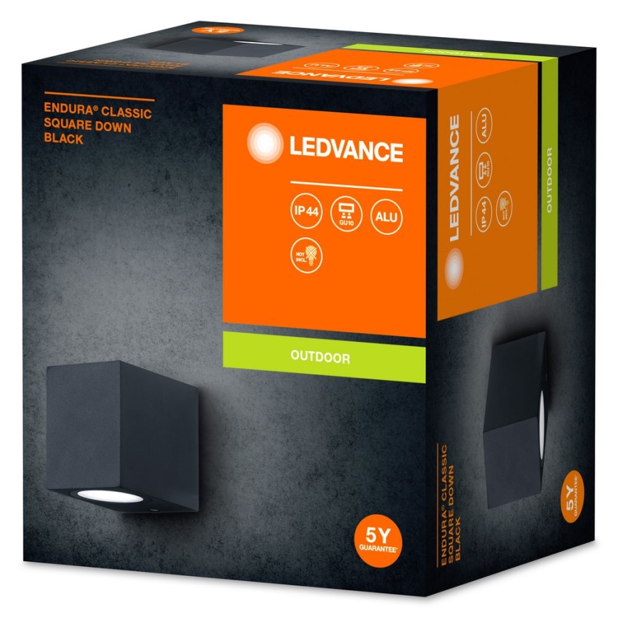Ledvance - Iluminação de parede exterior ENDURA CLASSIC 1xGU10/35W/230V IP44