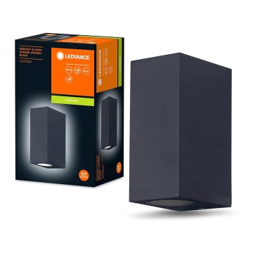 Ledvance - Iluminação de parede exterior ENDURA CLASSIC 2xGU10/35W/230V IP44