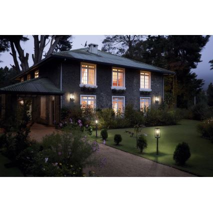 Ledvance - Iluminação de parede exterior FRAME 1xE27/60W/230V IP44