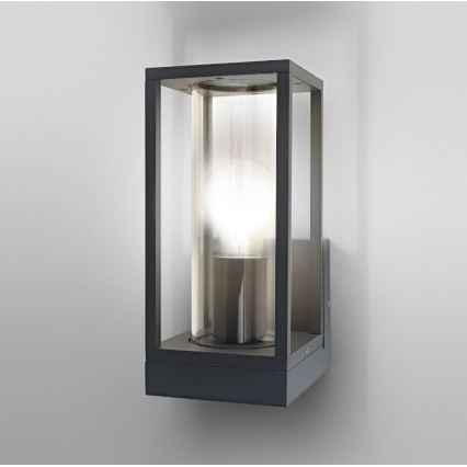 Ledvance - Iluminação de parede exterior FRAME 1xE27/60W/230V IP44