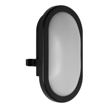 Ledvance - Iluminação de parede exterior LED BULKHEAD LED/11W/230V IP54 preta