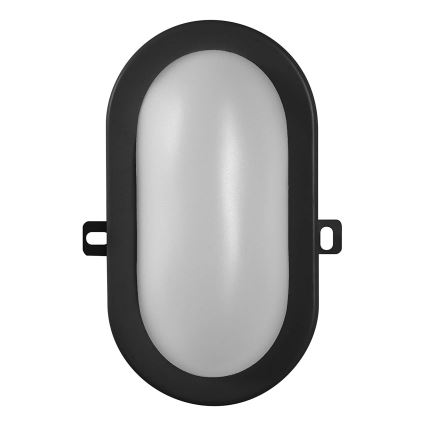 Ledvance - Iluminação de parede exterior LED BULKHEAD LED/6W/230V IP54 preta