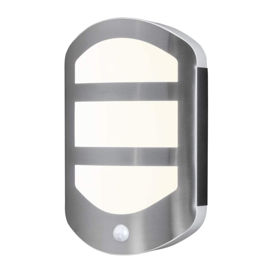 Ledvance - Iluminação de parede exterior LED com sensor PLATE LED/12,5W/230V IP44