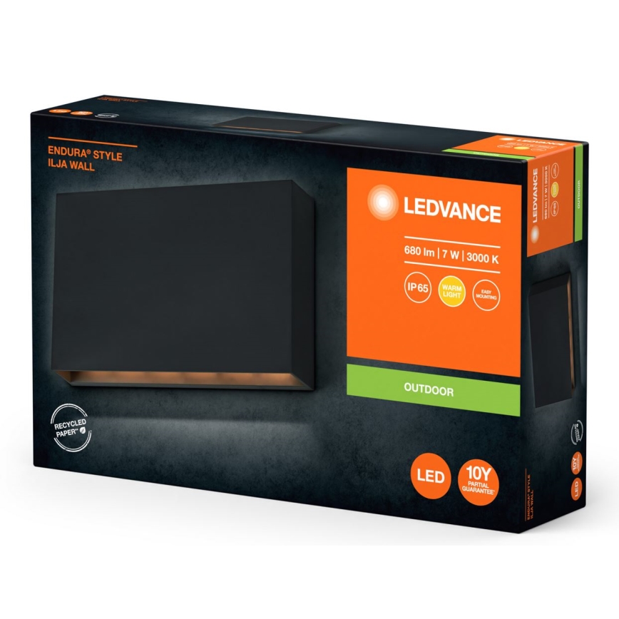 Ledvance - Iluminação de parede exterior LED ENDURA STYLE ILJA LED/7W/230V IP65