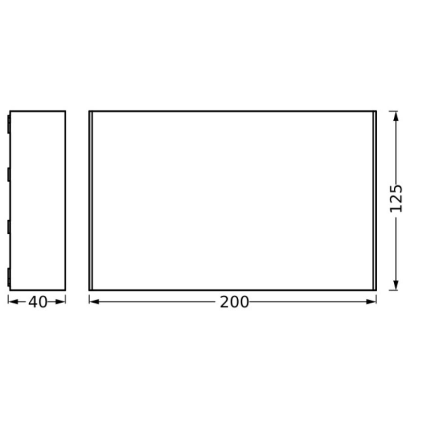 Ledvance - Iluminação de parede exterior LED ENDURA STYLE ILJA LED/7W/230V IP65