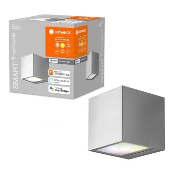 Ledvance - Iluminação de parede exterior LED RGBW com regulação BRICK LED/14W/230V Wi-Fi IP44