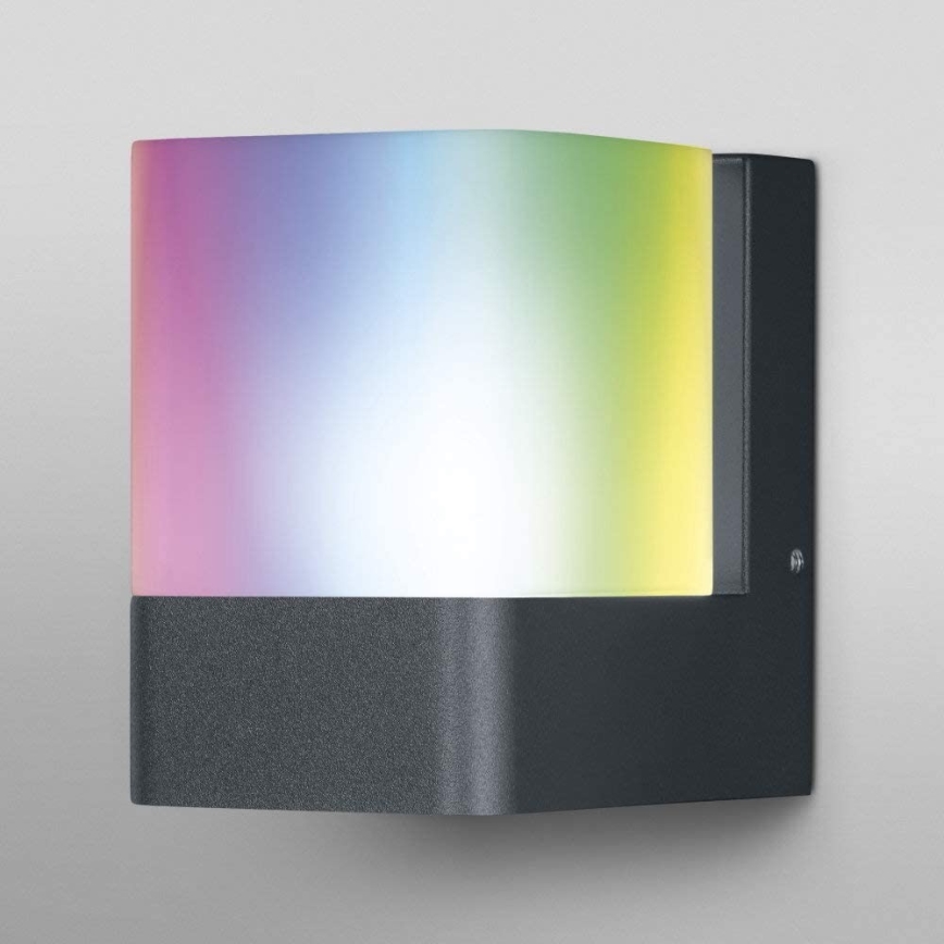 Ledvance - Iluminação de parede exterior LED RGBW SMART+ CUBE LED/9,5W/230V IP44 Wi-Fi