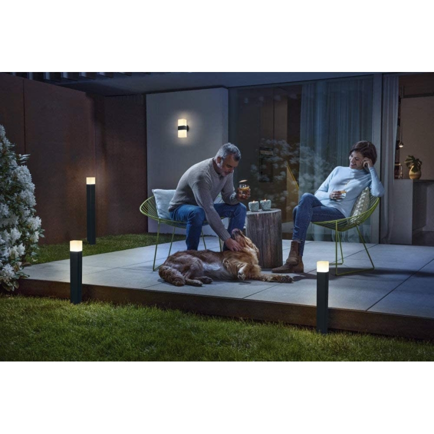Ledvance - Iluminação de parede exterior LED RGBW SMART+ CUBE LED/9,5W/230V IP44 Wi-Fi