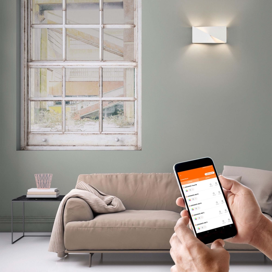 Ledvance - Iluminação de parede LED com regulação SMART+ SWAN LED/23W/230V 3000-6500K Wi-Fi