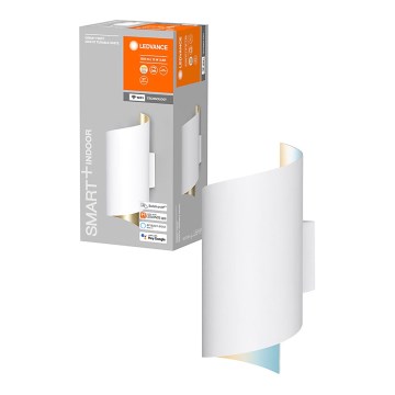 Ledvance - Iluminação de parede LED com regulação SMART+ TWIST LED/12W/230V 3000-6500K Wi-Fi branca
