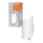 Ledvance - Iluminação de parede LED com regulação SMART+ TWIST LED/12W/230V 3000-6500K Wi-Fi branca