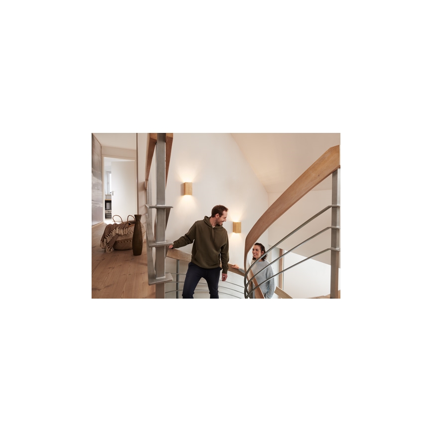 Ledvance - Iluminação de parede LED com regulação SMART+ WOOD LED/7W/230V 3000-6500K Wi-Fi