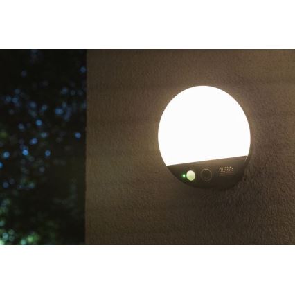 Ledvance- Iluminação de parede exterior LED com sensor e câmara SMART+ LED/15W/230V Wi-Fi IP44