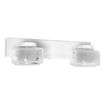 Ledvance - Iluminação de parede para casa de banho LED ORBIS FLAME 2xLED/5,5W/230V 3000/4000K IP44 branco
