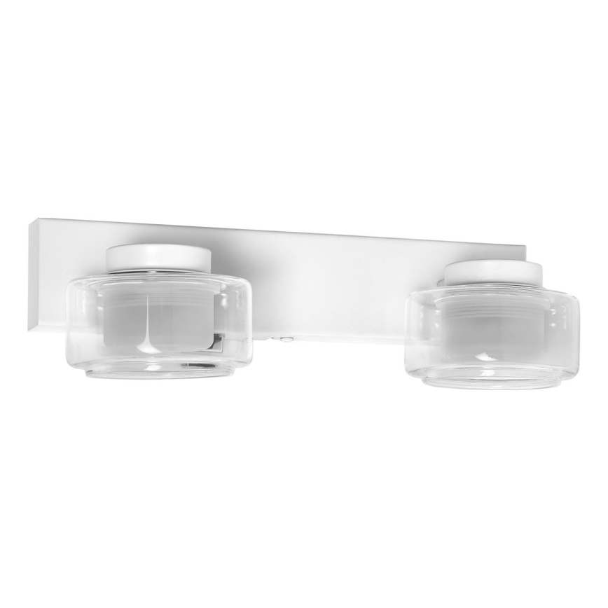 Ledvance - Iluminação de parede para casa de banho LED ORBIS FLAME 2xLED/5,5W/230V 3000/4000K IP44 branco