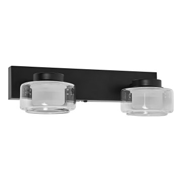 Ledvance - Iluminação de parede para casa de banho LED ORBIS FLAME 2xLED/5,5W/230V 3000/4000K IP44 preto
