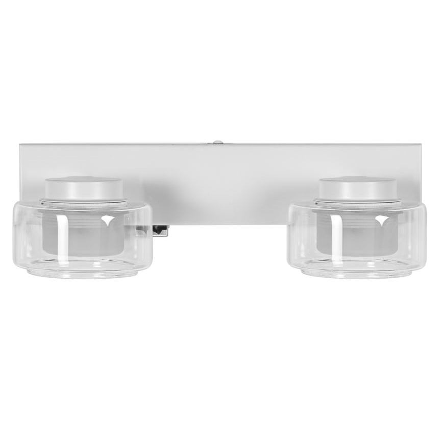Ledvance - Iluminação de parede para casa de banho LED ORBIS FLAME 2xLED/5,5W/230V 3000/4000K IP44 branco