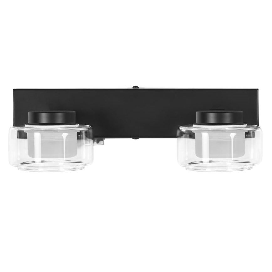 Ledvance - Iluminação de parede para casa de banho LED ORBIS FLAME 2xLED/5,5W/230V 3000/4000K IP44 preto