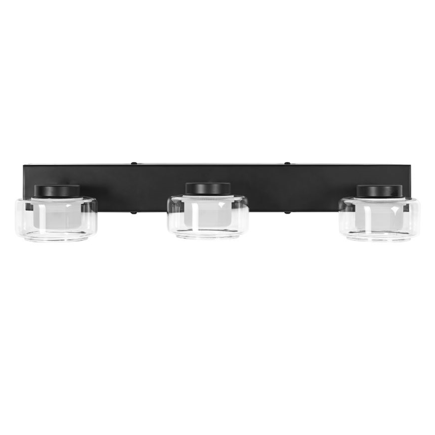 Ledvance - Iluminação de parede para casa de banho LED ORBIS FLAME 3xLED/5,5W/230V 3000/4000K IP44 preto