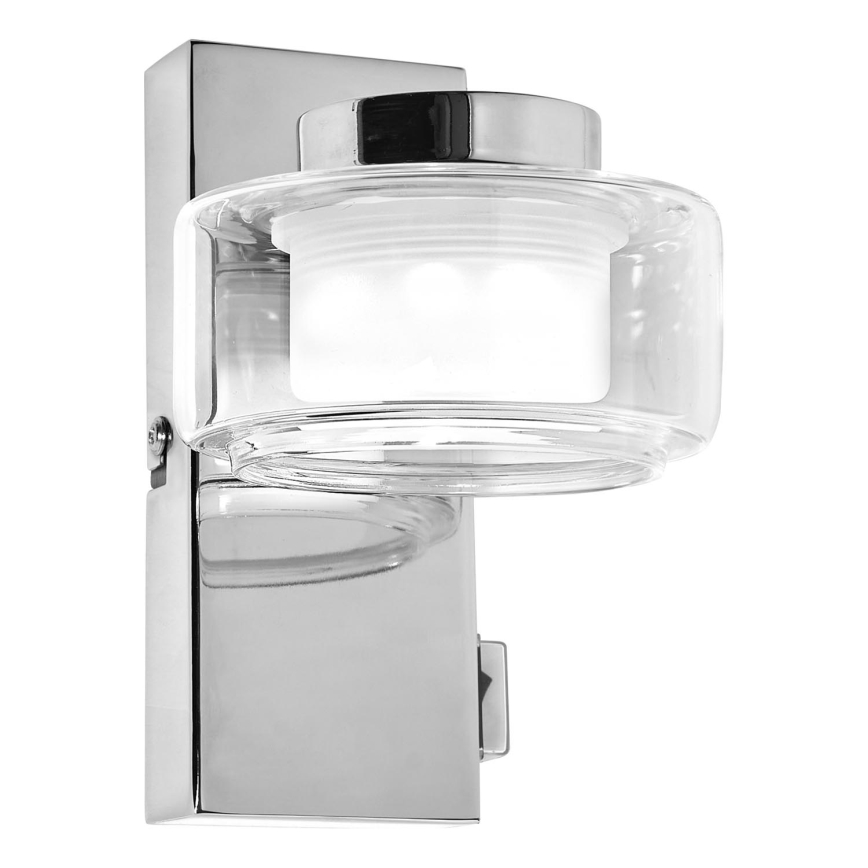 Ledvance - Iluminação de parede para casa de banho LED ORBIS FLAME LED/5,5W/230V 3000/4000K IP44 cromado