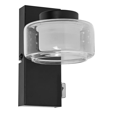 Ledvance - Iluminação de parede para casa de banho LED ORBIS FLAME LED/5,5W/230V 3000/4000K IP44 preto