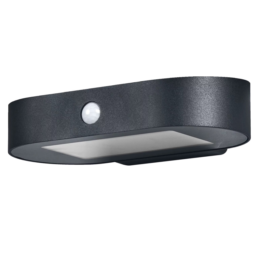 Ledvance-Iluminação de parede solar LED com sensor ENDURA STYLE LED/4W/3,7V IP44