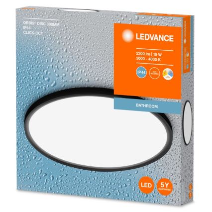 Ledvance - Iluminação de teto de casa de banho LED DISC LED/18W/230V 3000/4000K IP44