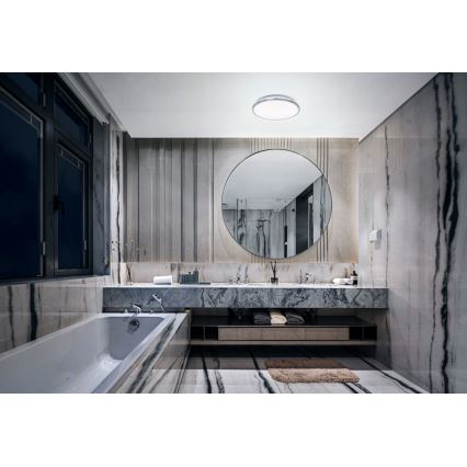 Ledvance - Iluminação de teto de casa de banho LED DISC LED/18W/230V 3000/4000K IP44
