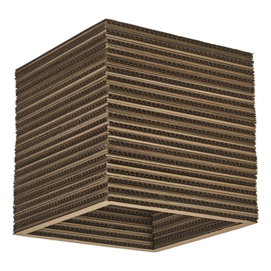 Ledvance - Iluminação de teto DECOR CARDBOARD 1xE27/15W/230V 25x25 cm