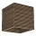 Ledvance - Iluminação de teto DECOR CARDBOARD 1xE27/15W/230V 25x25 cm