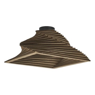 Ledvance - Iluminação de teto DECOR CARDBOARD 1xE27/15W/230V 40x40 cm