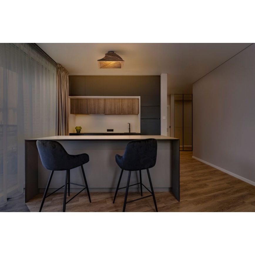 Ledvance - Iluminação de teto DECOR CARDBOARD 1xE27/15W/230V 40x40 cm