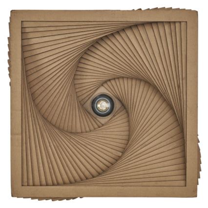 Ledvance - Iluminação de teto DECOR CARDBOARD 1xE27/15W/230V 40x40 cm