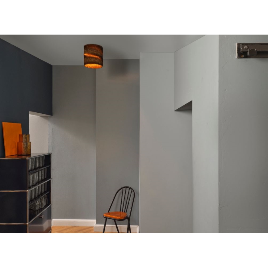 Ledvance - Iluminação de teto DECOR CARDBOARD 1xE27/15W/230V diâmetro 25 cm