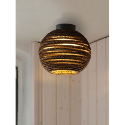 Ledvance - Iluminação de teto DECOR CARDBOARD 1xE27/15W/230V diâmetro 26 cm
