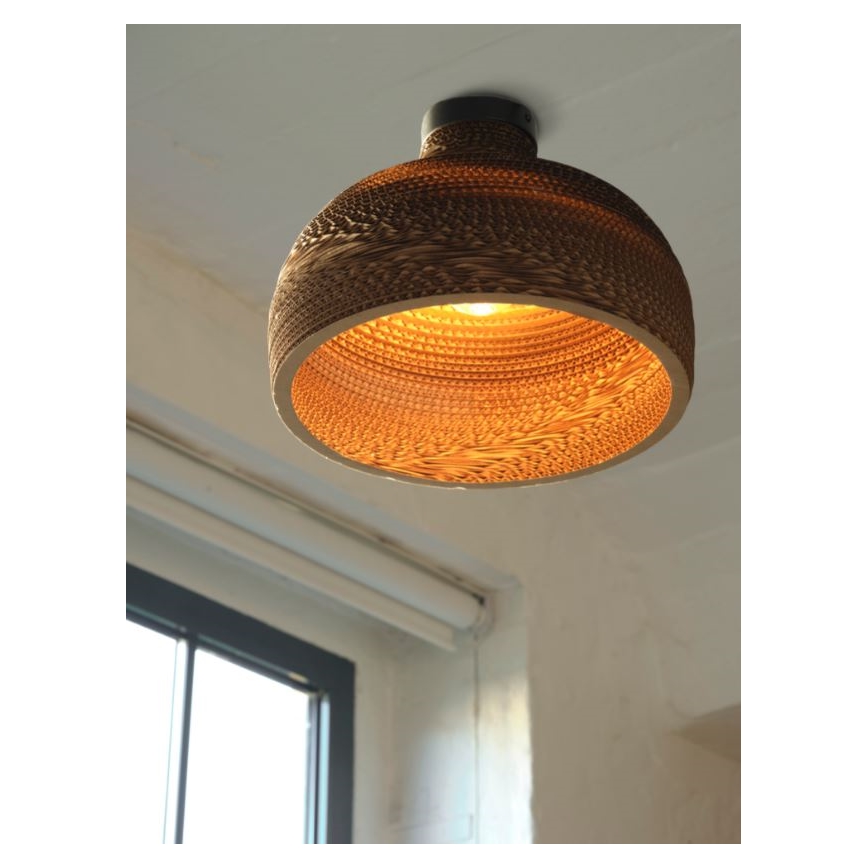 Ledvance - Iluminação de teto DECOR CARDBOARD 1xE27/15W/230V diâmetro 36 cm